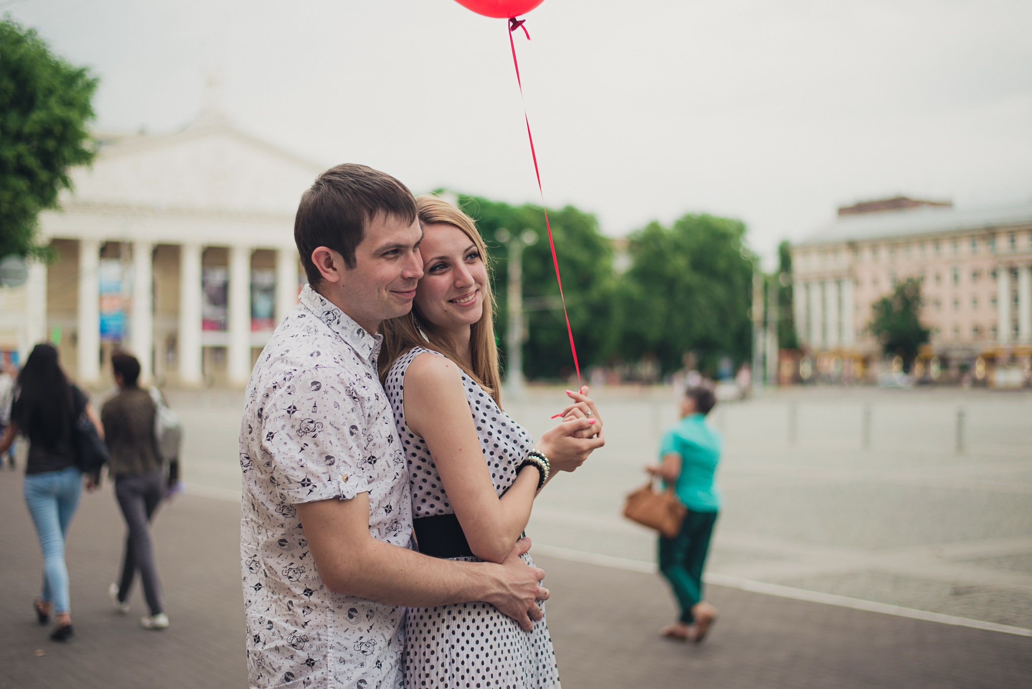 Фотосессия love story: Олеся и Алексей.