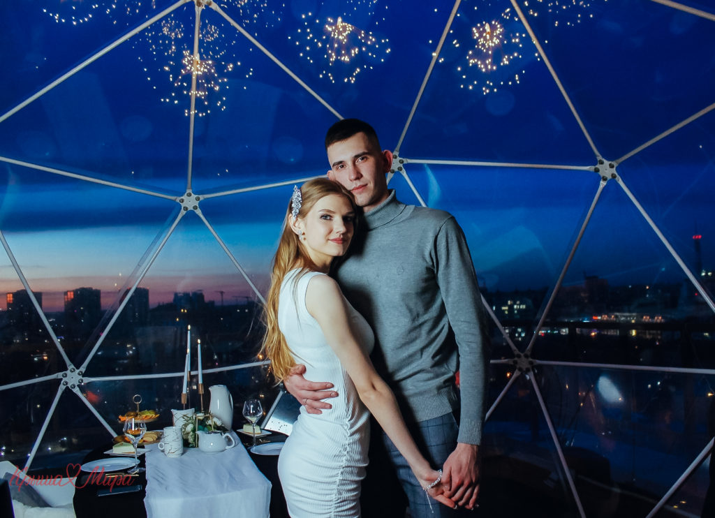 Романтическое свидание для двоих в красивом месте в Воронеже